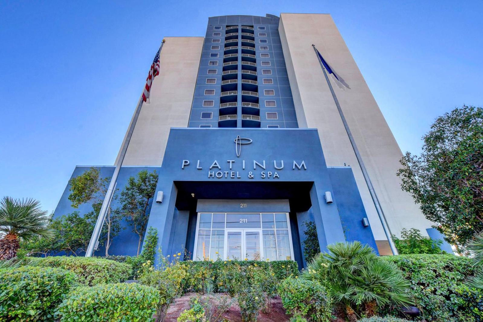 Diamond Suite At Platinum Hotel 2 Queen Beds Las Vegas Eksteriør bilde